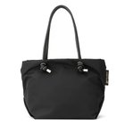 【ヴィオラドーロ/VIOLAd'ORO】のノットハンドルナイロントートM BLACK&#215;BLACK|ID:prp329100004591274