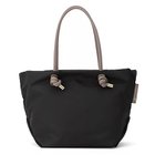 【ヴィオラドーロ/VIOLAd'ORO】のノットハンドルナイロントートM BLACK×TAUPE|ID: prp329100004591274 ipo3291000000032732574