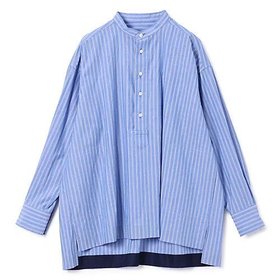 【ペールジュート/Pale Jute】 stripe over size shirt人気、トレンドファッション・服の通販 founy(ファニー) ファッション Fashion レディースファッション Fashion for Women トップス・カットソー Cut & Sew Tops シャツ・ブラウス・オフィスカジュアル Elegant Blouses & Button-Ups ストライプ Stripe, Striped Pattern 洗える Machine Washable |ID:prp329100004592154