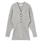 【アキラナカ/AKIRANAKA】のGreer melange knit cardigan 人気、トレンドファッション・服の通販 founy(ファニー) ファッション Fashion レディースファッション Fashion for Women トップス・カットソー Cut & Sew Tops ニット Knit Tops & Sweaters カーディガン・羽織り Layered Style Cardigans 2025年 2025 2025-2026秋冬・A/W Autumn/Winter 2025–26 AW25–26 カーディガン Cardigan, Knitwear バランス Balance, Style Balance メランジ Melange, Mixed Yarn ワイド Wide, Wide Fit thumbnail GRAY|ID: prp329100004592156 ipo3291000000034365565