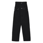 【キイト/QUIITO】のREDENIM W WAIST PT 人気、トレンドファッション・服の通販 founy(ファニー) ファッション Fashion レディースファッション Ladies' Fashion Online パンツ Pants 2025年 2025 2025-2026秋冬・A/W Aw/Autumn/Winter/Fw/Fall/2025-2026 デニム Denim 洗える Washable thumbnail BLACK|ID: prp329100004592158 ipo3291000000032601287