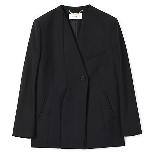 【アキラナカ/AKIRANAKA】のLindsey jacket 人気、トレンドファッション・服の通販 founy(ファニー) 　ファッション　Fashion　レディースファッション　Fashion for Women　アウター　Coat / Outerwear Collection　レディースジャケット・軽アウター　Jackets　2025年　2025　2025-2026秋冬・A/W　Autumn/Winter 2025–26 AW25–26　シェイプ　Shape, Slim Fit　ジャケット　Jacket, Outerwear　フロント　Front, Front Design　レトロ　Retro, Vintage Style　 other-1|ID: prp329100004592168 ipo3291000000034367206