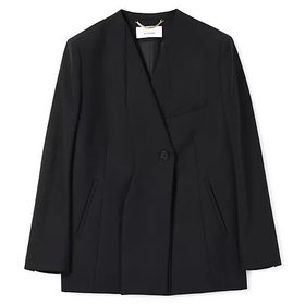 【アキラナカ/AKIRANAKA】 Lindsey jacket人気、トレンドファッション・服の通販 founy(ファニー) ファッション Fashion レディースファッション Fashion for Women アウター Coat / Outerwear Collection レディースジャケット・軽アウター Jackets 2025年 2025 2025-2026秋冬・A/W Autumn/Winter 2025–26 AW25–26 シェイプ Shape, Slim Fit ジャケット Jacket, Outerwear フロント Front, Front Design レトロ Retro, Vintage Style |ID:prp329100004592168