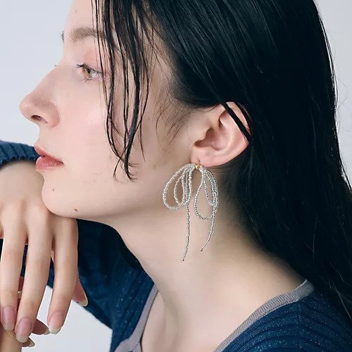 【フィービィー/phoebe】のブライトリボンピアス インテリア・キッズ・メンズ・レディースファッション・服の通販 founy(ファニー) https://founy.com/ ファッション Fashion レディースファッション Ladies' Fashion Online おすすめ Recommend リボン Ribbon 入学式 Entrance Ceremony 卒業式 Graduation Ceremony 結婚式 Wedding Ceremony |ID: prp329100004592399 ipo3291000000032603173