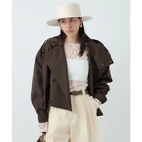 【カオス/Chaos】のVACHEMENT ショートトレンチコート 25AW 人気、トレンドファッション・服の通販 founy(ファニー) ファッション Fashion レディースファッション Ladies' Fashion Online アウター Coat Outerwear コート Coats トレンチコート Trench Coats ショート Short タフタ Taffeta チェック Check トレンチ Trench 定番 Standard 人気 Popularity 別注 Special Order ミックス Mix 無地 Plain Color 2025年 2025 2025-2026秋冬・A/W Aw/Autumn/Winter/Fw/Fall/2025-2026 |ID:prp329100004592405