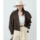 【カオス/Chaos】のVACHEMENT ショートトレンチコート 25AW 人気、トレンドファッション・服の通販 founy(ファニー) ファッション Fashion レディースファッション Ladies' Fashion Online アウター Coat Outerwear コート Coats トレンチコート Trench Coats ショート Short タフタ Taffeta チェック Check トレンチ Trench 定番 Standard 人気 Popularity 別注 Special Order ミックス Mix 無地 Plain Color 2025年 2025 2025-2026秋冬・A/W Aw/Autumn/Winter/Fw/Fall/2025-2026 thumbnail ダークブラウン|ID: prp329100004592405 ipo3291000000032603208