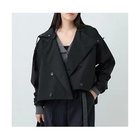 【カオス/Chaos】のVACHEMENT ショートトレンチコート 25AW 人気、トレンドファッション・服の通販 founy(ファニー) ファッション Fashion レディースファッション Ladies' Fashion Online アウター Coat Outerwear コート Coats トレンチコート Trench Coats ショート Short タフタ Taffeta チェック Check トレンチ Trench 定番 Standard 人気 Popularity 別注 Special Order ミックス Mix 無地 Plain Color 2025年 2025 2025-2026秋冬・A/W Aw/Autumn/Winter/Fw/Fall/2025-2026 thumbnail ブラック|ID: prp329100004592405 ipo3291000000032603210