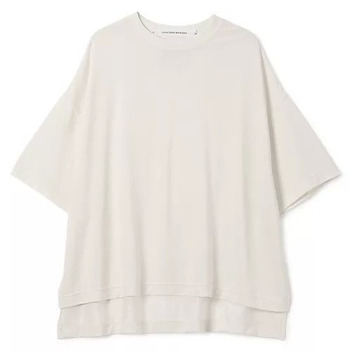 【コグ ザビッグスモーク/COGTHEBIGSMOKE】のDELTA T SHIRT インテリア・キッズ・メンズ・レディースファッション・服の通販 founy(ファニー) 　ファッション　Fashion　レディースファッション　Ladies' Fashion Online　トップス・カットソー　Tops/Tshirt　シャツ/ブラウス　Shirts/Blouses　ロング / Tシャツ　T-Shirts　ウォッシャブル　Washable　シンプル　Simple　スタイリッシュ　Stylish　スリット　Slit　パターン　Pattern　人気　Popularity　洗える　Washable　MILK|ID: prp329100004593064 ipo3291000000032612170