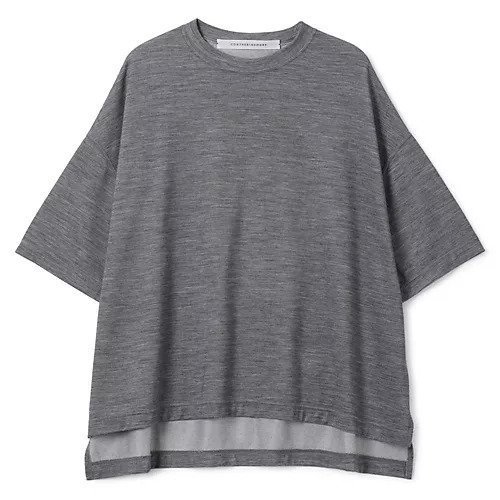 【コグ ザビッグスモーク/COGTHEBIGSMOKE】のDELTA T SHIRT インテリア・キッズ・メンズ・レディースファッション・服の通販 founy(ファニー) 　ファッション　Fashion　レディースファッション　Ladies' Fashion Online　トップス・カットソー　Tops/Tshirt　シャツ/ブラウス　Shirts/Blouses　ロング / Tシャツ　T-Shirts　ウォッシャブル　Washable　シンプル　Simple　スタイリッシュ　Stylish　スリット　Slit　パターン　Pattern　人気　Popularity　洗える　Washable　MID GREY|ID: prp329100004593064 ipo3291000000032612171