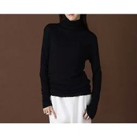 【ティッカ/TICCA】のウールシルクボトルネックプルオーバー 人気、トレンドファッション・服の通販 founy(ファニー) ファッション Fashion レディースファッション Fashion for Women トップス・カットソー Cut & Sew Tops カジュアルプルオーバー・ニットトップス Pullovers & Knit Tops / Casual Pullovers インナー Innerwear シルク Silk, 100% Silk ボトルネック Bottle Neck, Mock Neck エレガント 上品 Elegant 吸水 Absorbent, Quick-Dry 洗える Machine Washable |ID:prp329100004593072