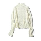 【トゥエルブクローゼット/12closet】の【洗える】総レースジャージートップス アイボリー|ID: prp329100004593073 ipo3291000000036305290
