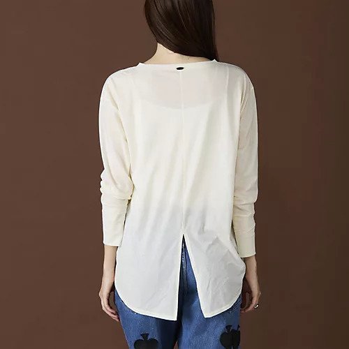 【スアデオ/suadeo】のバックスリットルーズトップス 人気、トレンドファッション・服の通販 founy(ファニー) 　ファッション　Fashion　レディースファッション　Ladies' Fashion Online　トップス・カットソー　Tops/Tshirt　なめらか　Smooth　インナー　Inner　シルク　Silk　シンプル　Simple　スリット　Slit　プレート　Plate　洗える　Washable　A/W・秋冬　Aw・Autumn/Winter・Fw・Fall-Winter　other-3|ID: prp329100004593074 ipo3291000000032612232