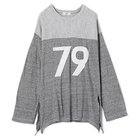 【ウーア/Uhr】のVintage 79 Long Tee 人気、トレンドファッション・服の通販 founy(ファニー) ファッション Fashion レディースファッション Ladies' Fashion Online フロント Front プリント Print 洗える Washable thumbnail Gray|ID: prp329100004593075 ipo3291000000032612236