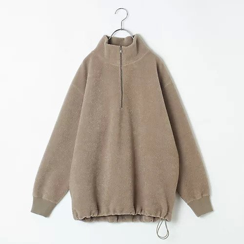 【トゥエルブクローゼット/12closet】の【福田麻琴さんコラボ】【洗える】ハーフジップボアトップス 人気、トレンドファッション・服の通販 founy(ファニー) 　ファッションモデル・俳優・女優　Models　女性　Women　福田麻琴　Fukuda Makoto　ファッション　Fashion　レディースファッション　Ladies' Fashion Online　トップス・カットソー　Tops/Tshirt　インナー　Inner　カットソー　Cut And Sew　コラボ　Collaboration　ジャージ　Jersey　ドローコード　Draw Cord　ベスト　Vest　ボトム　Bottom　洗える　Washable　other-3|ID: prp329100004593077 ipo3291000000032612249