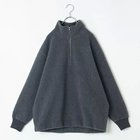【トゥエルブクローゼット/12closet】の【洗える】ハーフジップボアトップス グレー|ID: prp329100004593077 ipo3291000000035310391
