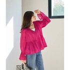 【スタイルデリ/STYLE DELI】の【LUXE】コットン楊柳ティアードブラウス 人気、トレンドファッション・服の通販 founy(ファニー) ファッション Fashion レディースファッション Ladies' Fashion Online トップス・カットソー Tops/Tshirt シャツ/ブラウス Shirts/Blouses インナー Inner 春 Spring ギャザー Gather サロペット Overalls スリーブ Sleeve タンク Tank ダブル Double デニム Denim 長袖 Long Sleeve パープル Purple フォルム Form フレア Flare フロント Front ペンシル Pencil ポケット Pocket 水着 Swimsuit リボン Ribbon S/S・春夏 Ss・Spring/Summer 夏 Summer thumbnail オーキッドピンク|ID: prp329100004593078 ipo3291000000032612256