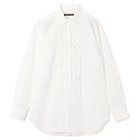 【ニコルソンアンド ニコルソン/nicholson&nicholson】のコットンナイロンフリルシャツ ホワイト|ID: prp329100004593082 ipo3291000000032612277