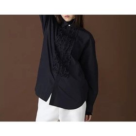 【ニコルソンアンド ニコルソン/nicholson&nicholson】のコットンナイロンフリルシャツ 人気、トレンドファッション・服の通販 founy(ファニー) ファッション Fashion レディースファッション Fashion for Women トップス・カットソー Cut & Sew Tops シャツ・ブラウス・オフィスカジュアル Elegant Blouses & Button-Ups オケージョン Occasion Wear ダウン Down, Puffer フィット Fit, Slim Fit フリル Frill, Ruffle ベーシック Basic, Essential ワッシャー Washer, Crinkled Finish 冬 Winter / This Winter 洗える Machine Washable |ID:prp329100004593082