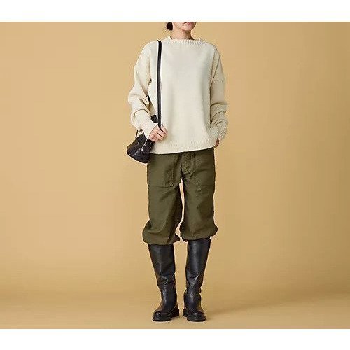 【ビショップ/Le Tricoteur】のOFF SHOULDER CROPPED GUERNSEY SWEATER 人気、トレンドファッション・服の通販 founy(ファニー) 　ファッション　Fashion　レディースファッション　Fashion for Women　トップス・カットソー　Cut & Sew Tops　レディースパーカー・カジュアルフーディー　Casual Hoodies & Sweatshirts　スウェット・クルーネックトップス　Sweatshirts & Crewnecks / Relaxed Fit Sweat Tops　セーター　Sweater, Knitwear　フランス　France, French　other-3|ID: prp329100004593085 ipo3291000000032612294