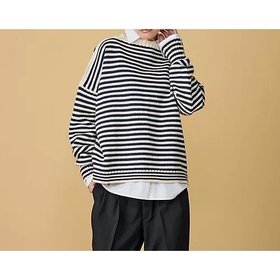 【ビショップ/Le Tricoteur】のOFF SHOULDER CROPPED GUERNSEY SWEATER 人気、トレンドファッション・服の通販 founy(ファニー) ファッション Fashion レディースファッション Fashion for Women トップス・カットソー Cut & Sew Tops レディースパーカー・カジュアルフーディー Casual Hoodies & Sweatshirts スウェット・クルーネックトップス Sweatshirts & Crewnecks / Relaxed Fit Sweat Tops コンパクト Compact, Small Size ショート Short, Short Length セーター Sweater, Knitwear 定番 Standard, Basic Item フランス France, French ボーダー Border, Stripe ビジネス 仕事 通勤 Business / Work / Commuting |ID:prp329100004593085