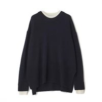 【アダワス/ADAWAS】のレイヤード風ニット 人気、トレンドファッション・服の通販 founy(ファニー) ファッション Fashion レディースファッション Fashion for Women トップス・カットソー Cut & Sew Tops ニット Knit Tops & Sweaters バランス Balance, Style Balance |ID:prp329100004593086