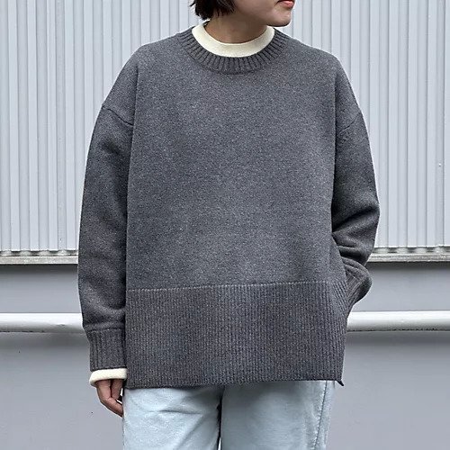 【アダワス/ADAWAS】のレイヤード風ニット 人気、トレンドファッション・服の通販 founy(ファニー) 　ファッション　Fashion　レディースファッション　Fashion for Women　トップス・カットソー　Cut & Sew Tops　ニット　Knit Tops & Sweaters　バランス　Balance, Style Balance　other-2|ID: prp329100004593086 ipo3291000000036326608
