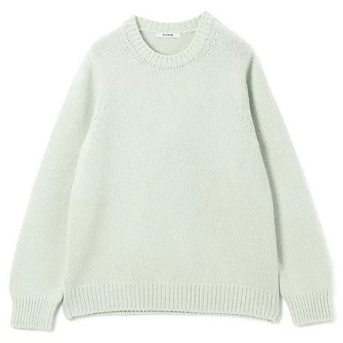 【スローン/SLOANE】の5G ジーロンラム カシミヤ クルーネック インテリア・キッズ・メンズ・レディースファッション・服の通販 founy(ファニー) 　ファッション　Fashion　レディースファッション　Ladies' Fashion Online　イタリア　Italy　カシミヤ　Cashmere　別注　Special Order　ミント|ID: prp329100004593087 ipo3291000000032612302