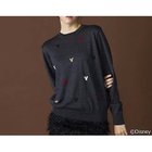 【スローン/SLOANE】の16Gインターシャ編み ウール MICKEY MOUSE/クルーネック グレー|ID: prp329100004593088 ipo3291000000035606507