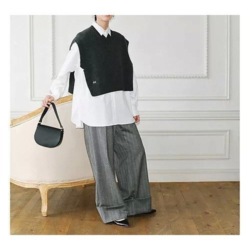【アダワス/ADAWAS】のCASHMEREーBLEND VEST 人気、トレンドファッション・服の通販 founy(ファニー) ファッション Fashion レディースファッション Fashion for Women アウター Coat / Outerwear Collection トップス・カットソー Cut & Sew Tops ベスト&ジレ / 重ね着スタイル Vests & Gilets アクセサリー Fashion Accessories コラボ Collaboration, Collab ジャケット Jacket, Outerwear ベスト Vest, Waistcoat other-2|ID: prp329100004593091 ipo3291000000033342501