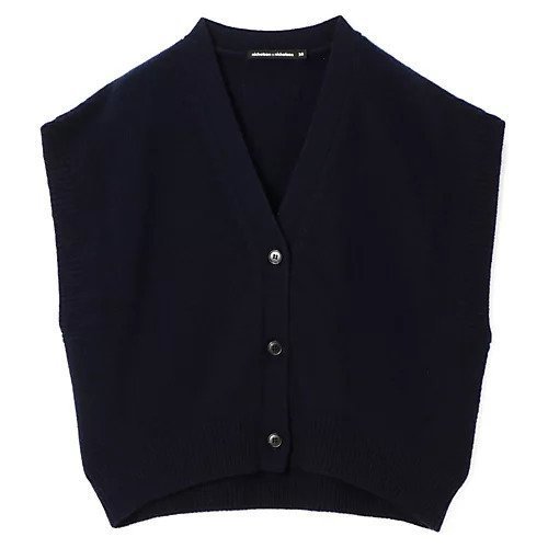 【ニコルソンアンド ニコルソン/nicholson&nicholson】のウールニットベスト 人気、トレンドファッション・服の通販 founy(ファニー) 　ファッション　Fashion　レディースファッション　Ladies' Fashion Online　アウター　Coat Outerwear　トップス・カットソー　Tops/Tshirt　ニット　Knit Tops　ベスト/ジレ　Gilets/Vests　おすすめ　Recommend　カシミヤ　Cashmere　シンプル　Simple　ベスト　Vest　 other-1|ID: prp329100004593092 ipo3291000000032612325
