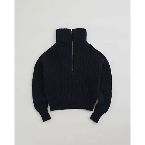 【シンゾーン/Shinzone】のDUFFY HALF ZIP KNIT 人気、トレンドファッション・服の通販 founy(ファニー) 　ファッション　Fashion　レディースファッション　Ladies' Fashion Online　トップス・カットソー　Tops/Tshirt　ニット　Knit Tops　エアリー　Airy　コンパクト　Compact　バランス　Balance　ベビー　Baby　リュクス　Luxe　エレガント 上品　Elegant　other-2|ID: prp329100004593094 ipo3291000000032612341