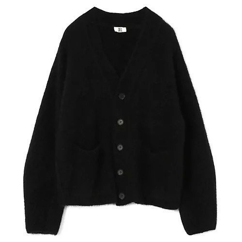 【アンフィル/unfil】のstretch superkid mohair C/D インテリア・キッズ・メンズ・レディースファッション・服の通販 founy(ファニー) 　ファッション　Fashion　レディースファッション　Ladies' Fashion Online　イタリア　Italy　カーディガン　Cardigan　ストレッチ　Stretch　ベーシック　Basic　ホールガーメント　Whole Garment　モヘア　Mohair　black|ID: prp329100004593096 ipo3291000000032612349