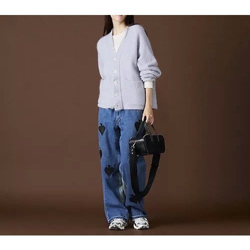 【アンフィル/unfil】のstretch superkid mohair C/D 人気、トレンドファッション・服の通販 founy(ファニー) 　ファッション　Fashion　レディースファッション　Ladies' Fashion Online　イタリア　Italy　カーディガン　Cardigan　ストレッチ　Stretch　ベーシック　Basic　ホールガーメント　Whole Garment　モヘア　Mohair　other-3|ID: prp329100004593096 ipo3291000000032612352