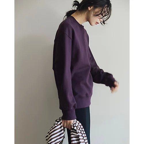 【チノ/CINOH】のHELENE SWEAT ELBOW PATCH DETAIL PULLOVER 人気、トレンドファッション・服の通販 founy(ファニー) 　ファッション　Fashion　レディースファッション　Fashion for Women　トップス・カットソー　Cut & Sew Tops　レディースパーカー・カジュアルフーディー　Casual Hoodies & Sweatshirts　カジュアルプルオーバー・ニットトップス　Pullovers & Knit Tops / Casual Pullovers　スウェット・クルーネックトップス　Sweatshirts & Crewnecks / Relaxed Fit Sweat Tops　洗える　Machine Washable　秋　Autumn　今季　This Season, Current Season　スウェット / スエット　Sweatshirt, Sweatwear　ストライプ　Stripe, Striped Pattern　スラックス　Slacks, Dress Pants　チェック　Check, Plaid, Tartan　トレンド　Trend, Trending Now　定番　Standard, Basic Item　フリル　Frill, Ruffle　プリーツ　Pleats, Pleated　別注　Limited Edition, Custom Order　メガネ　Glasses, Eyewear　メンズ　Men's, Menswear　A/W・秋冬　Autumn/Winter　エレガント 上品　Elegant　ビジネス 仕事 通勤　Business / Work / Commuting　other-3|ID: prp329100004593103 ipo3291000000033869456