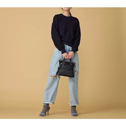 【チノ/CINOH】のPILE JAQUARED PULLOVER 人気、トレンドファッション・服の通販 founy(ファニー) 　ファッション　Fashion　レディースファッション　Ladies' Fashion Online　トップス・カットソー　Tops/Tshirt　プルオーバー　Pullover　ショート　Short　ジャカード　Jacquard　スリット　Slit　ダメージ　Damage　ランダム　Random　洗える　Washable　other-3|ID: prp329100004593104 ipo3291000000032612387