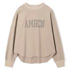 【アメリカーナ/Americana】のヴィンテージ天竺 F/BA L/S 人気、トレンドファッション・服の通販 founy(ファニー) ファッション Fashion レディースファッション Ladies' Fashion Online ワイド Wide ヴィンテージ Vintage 洗える Washable thumbnail ベージュ|ID: prp329100004593108 ipo3291000000032612406