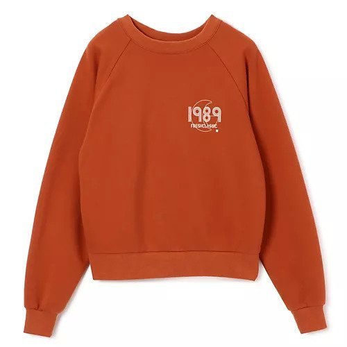 【ガールズデパートメントクラブ/Girls Department Club】の1989 SWEAT インテリア・キッズ・メンズ・レディースファッション・服の通販 founy(ファニー) 　ファッション　Fashion　レディースファッション　Fashion for Women　トップス・カットソー　Cut & Sew Tops　レディースパーカー・カジュアルフーディー　Casual Hoodies & Sweatshirts　スウェット・クルーネックトップス　Sweatshirts & Crewnecks / Relaxed Fit Sweat Tops　グラフィック　Graphic, Graphic Design　プリント　Print, Printed Pattern　ベーシック　Basic, Essential　定番　Standard, Basic Item　ORANGE|ID: prp329100004593113 ipo3291000000032612435