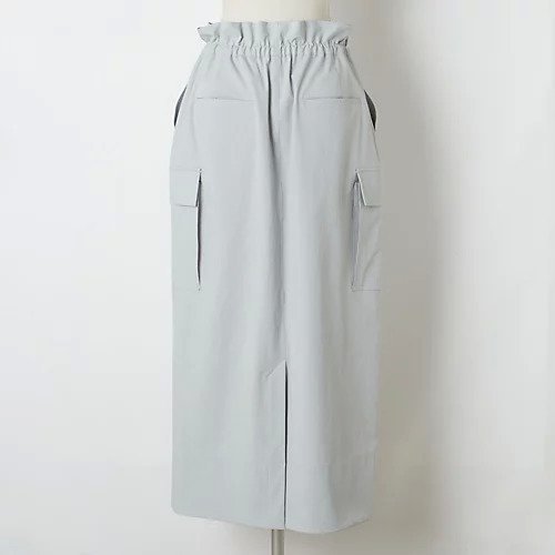【トゥエルブクローゼット/12closet】の【洗える】透けにくいカーゴスカート 人気、トレンドファッション・服の通販 founy(ファニー) 　ファッション　Fashion　レディースファッション　Ladies' Fashion Online　スカート　Skirt　シャーリング　Shirring　ストレッチ　Stretch　ポケット　Pocket　吸水　Water Absorption　洗える　Washable　other-2|ID: prp329100004593118 ipo3291000000032612459