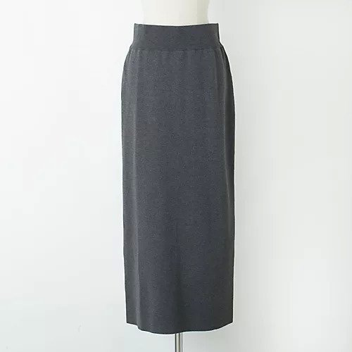 【トゥエルブクローゼット/12closet】の【福田麻琴さんコラボ】【洗える】ミラノリブIラインスカート インテリア・キッズ・メンズ・レディースファッション・服の通販 founy(ファニー) 　ファッションモデル・俳優・女優　Models　女性　Women　福田麻琴　Fukuda Makoto　ファッション　Fashion　レディースファッション　Ladies' Fashion Online　スカート　Skirt　コラボ　Collaboration　スリット　Slit　パッチ　Patch　ポケット　Pocket　ミラノリブ　Milan Ribs　洗える　Washable　グレー|ID: prp329100004593119 ipo3291000000032612463
