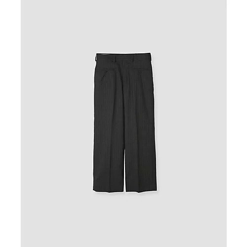 【ジェーンスミス/JANE SMITH】のSTRIPE WOOL TROPICAL BACK FRONT SLACKS 人気、トレンドファッション・服の通販 founy(ファニー) 　ファッション　Fashion　レディースファッション　Fashion for Women　シンプル　Simple, Minimal　スウェット / スエット　Sweatshirt, Sweatwear　ストライプ　Stripe, Striped Pattern　ストレート　Straight, Straight Cut　スラックス　Slacks, Dress Pants　スーツ　Suit, Formalwear　センター　Center, Center Line　フロント　Front, Front Design　ベーシック　Basic, Essential　ポケット　Pocket, Pocket Detail　エレガント 上品　Elegant　無地　Plain, Solid Color　 other-1|ID: prp329100004593122 ipo3291000000034188300