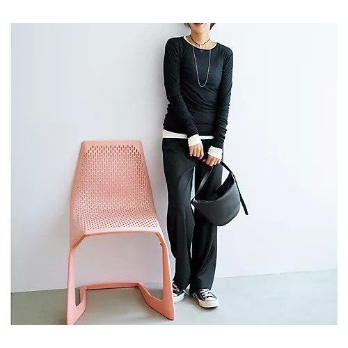 【トゥエルブクローゼット/12closet】の【福田麻琴さんコラボ】【洗える】とろみストレッチフレアパンツ 人気、トレンドファッション・服の通販 founy(ファニー) 　ファッションモデル・俳優・女優　Models　女性　Women　福田麻琴　Fukuda Makoto　ファッション　Fashion　レディースファッション　Fashion for Women　パンツ　Pants & Trousers　とろみ　Fluid, Flowy Fabric　コラボ　Collaboration, Collab　ストレッチ　Stretch, Stretchy Fabric　フィット　Fit, Slim Fit　ポケット　Pocket, Pocket Detail　ラグジュアリー　Luxury, Elegant　リラックス　Relax, Relaxed Fit　旅行　Travel　洗える　Machine Washable　other-3|ID: prp329100004593130 ipo3291000000034091417