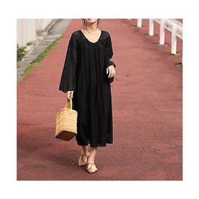 【スタイルデリ/STYLE DELI】 【LUXE】ウェーブレースロングワンピース人気、トレンドファッション・服の通販 founy(ファニー) ファッション Fashion レディースファッション Ladies' Fashion Online ワンピース Dress インナー Inner 春 Spring 秋 Autumn/Fall ギャザー Gather クール Cool スリット Slit スリーブ Sleeve センター Center デコルテ Decolletage 長袖 Long Sleeve フォルム Form フレア Flare フロント Front ペチコート Petticoat ポケット Pocket リゾート Resort ループ Loop レギンス Leggings レース Race ロング Long 夏 Summer 旅行 Travel |ID:prp329100004593137