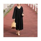【スタイルデリ/STYLE DELI】の【LUXE】ウェーブレースロングワンピース 人気、トレンドファッション・服の通販 founy(ファニー) ファッション Fashion レディースファッション Ladies' Fashion Online ワンピース Dress インナー Inner 春 Spring 秋 Autumn/Fall ギャザー Gather クール Cool スリット Slit スリーブ Sleeve センター Center デコルテ Decolletage 長袖 Long Sleeve フォルム Form フレア Flare フロント Front ペチコート Petticoat ポケット Pocket リゾート Resort ループ Loop レギンス Leggings レース Race ロング Long 夏 Summer 旅行 Travel thumbnail ブラック|ID: prp329100004593137 ipo3291000000032612565