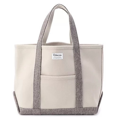 【オーシバル/ORCIVAL】のHEAVY MELTON TOTE BAG MEDIUM インテリア・キッズ・メンズ・レディースファッション・服の通販 founy(ファニー) https://founy.com/ ファッション Fashion レディースファッション Ladies' Fashion Online バッグ Bag シンプル Simple メルトン Melton 定番 Standard A/W・秋冬 Aw・Autumn/Winter・Fw・Fall-Winter |ID: prp329100004593159 ipo3291000000032612668