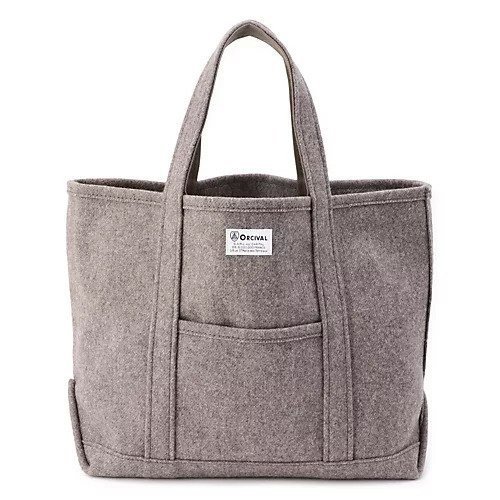 【オーシバル/ORCIVAL】のHEAVY MELTON TOTE BAG MEDIUM インテリア・キッズ・メンズ・レディースファッション・服の通販 founy(ファニー) 　ファッション　Fashion　レディースファッション　Ladies' Fashion Online　バッグ　Bag　シンプル　Simple　メルトン　Melton　定番　Standard　A/W・秋冬　Aw・Autumn/Winter・Fw・Fall-Winter　TOP BEIGE|ID: prp329100004593159 ipo3291000000032612670