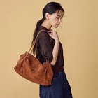 【アロン/arron】のレザーバッグ 人気、トレンドファッション・服の通販 founy(ファニー) ファッション Fashion レディースファッション Ladies' Fashion Online バッグ Bag クラッチ Clutch ジップ Zip thumbnail スウェードブラウン|ID: prp329100004593162 ipo3291000000032612695