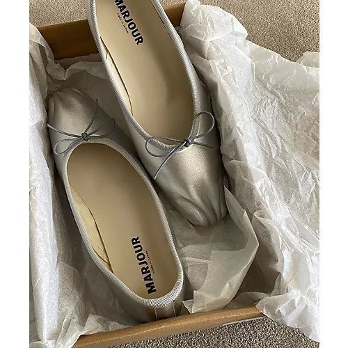 【マージュール/marjour】の[m.]LEATHER FLAT PUMPS 人気、トレンドファッション・服の通販 founy(ファニー) 　ファッション　Fashion　レディースファッション　Fashion for Women　オケージョン　Occasion Wear　今季　This Season, Current Season　シルバー　Silver, Metallic Silver　スクエア　Square, Square Shape　テーパード　Tapered, Tapered Pants　定番　Standard, Basic Item　人気　Popular, Best Seller　フィット　Fit, Slim Fit　フォルム　Silhouette, Form　フラット　Flat, Flat Shoes　ラウンド　Round, Round Neck　レギンス　Leggings, Stretch Pants　ワイド　Wide, Wide Fit　おすすめ　Recommended / Our Picks　夏　Summer　 other-1|ID: prp329100004593173 ipo3291000000034554868