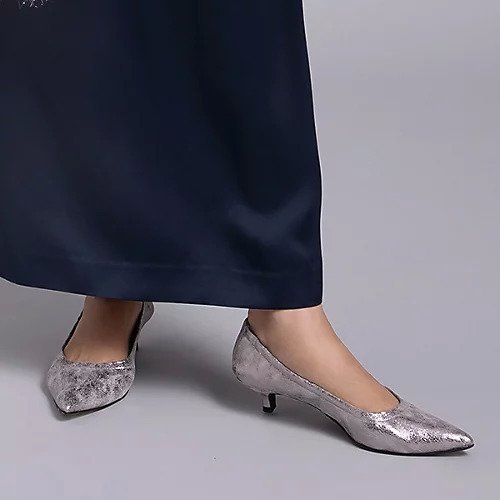 【コルソローマ9/CORSO ROMA9】のシャーリングパンプス 人気、トレンドファッション・服の通販 founy(ファニー) 　ファッション　Fashion　レディースファッション　Fashion for Women　クラッシュ　Distressed, Crashed Style　シャーリング　Shirring, Ruched　シルバー　Silver, Metallic Silver　人気　Popular, Best Seller　other-2|ID: prp329100004593175 ipo3291000000034725061