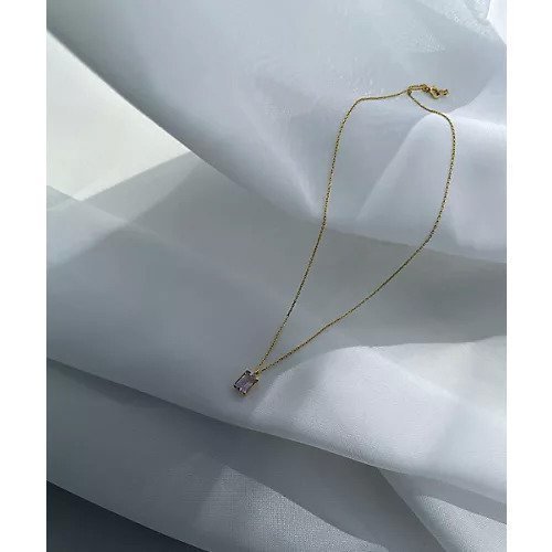 【マージュール/marjour】の[m.]SV925 AMETRINE NECKLACE 人気、トレンドファッション・服の通販 founy(ファニー) 　ファッション　Fashion　レディースファッション　Fashion for Women　ジュエリー　Jewelry　ネックレス　Necklaces & Pendants　コーティング　Coating, Coated Finish　ジュエリー　Jewelry, Accessories　スクエア　Square, Square Shape　チェーン　Chain, Chain Strap　other-3|ID: prp329100004593194 ipo3291000000033244460