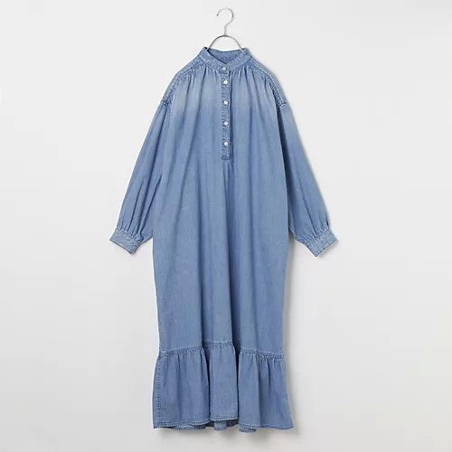 【ヘルシーデニム/Healthy Denim】の【洗える】Grape インテリア・キッズ・メンズ・レディースファッション・服の通販 founy(ファニー) 　ファッション　Fashion　レディースファッション　Ladies' Fashion Online　ギャザー　Gather　スキッパー　Skipper　デニム　Denim　フロント　Front　洗える　Washable　Light Used|ID: prp329100004593201 ipo3291000000032612881